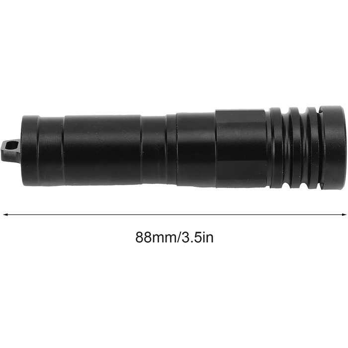 Ліхтар для дайвінгу Alomejor, водонепроникний LED ліхтар-лампа для підводного спорту, кемпінгу