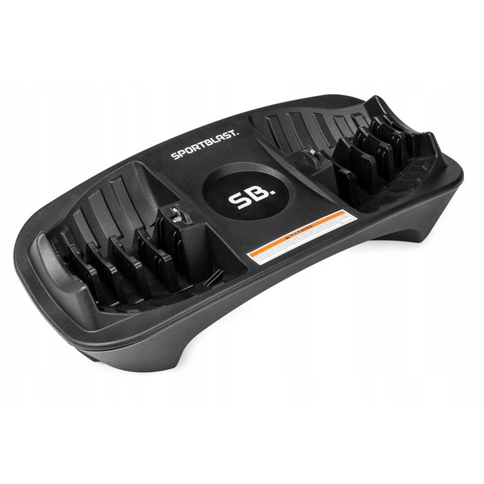 Регульовані гантелі з гумовим покриттям SPORT BLAST 1 x 24 кг