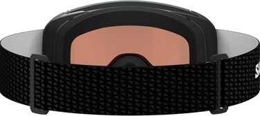 Маска для лиж та сноуборду Salomon Aksium 20 S Unisex, чорна (NS Black) — захисні окуляри для гірськолижного спорту
