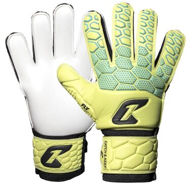 Воротарські рукавиці дитячі CATCH & KEEP Kralle Junior Pro 3.0 Dragon Grip (розмір 3-7) - для футболу з додатковою підтримкою великого пальця