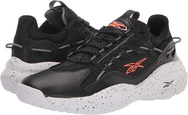 Баскетбольне взуття Reebok Unisex Lösung Mitte (36/38.5 EU, Чорний, Білий, Помаранчевий)
