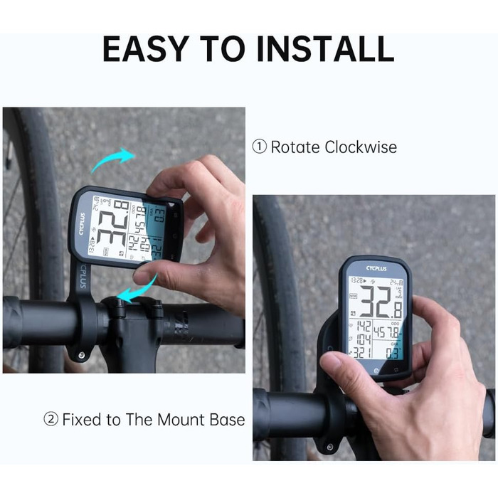 Велокомп'ютер GPS CYCPLUS, бездротовий, водонепроникний, велотахометр з Bluetooth і ANT+, 2,9
