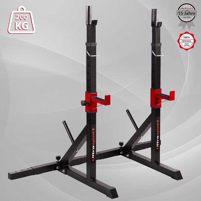 Стійка для гантелей та штанги Ultrasport, сталева, для зберігання дисків, довгих і коротких гантелей, універсальна для фітнесу