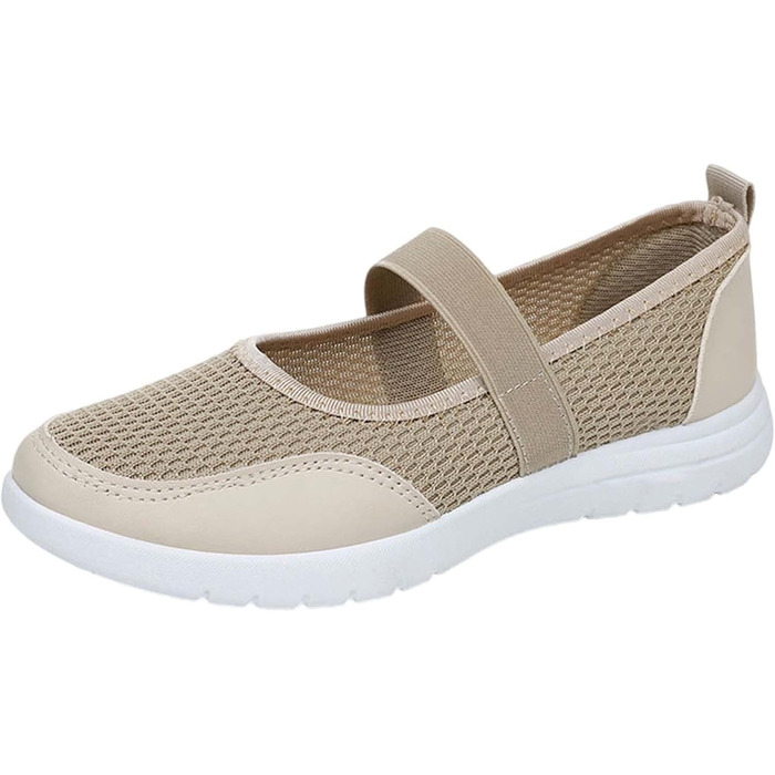 Зручні ортопедичні кросівки для діабетиків, жіночі, для літніх людей, сітка, дихаючі, легкі, для набряклих ніг, пов'язка, для активного відпочинку, фітнесу, повсякденного носіння (Хакі, 36)