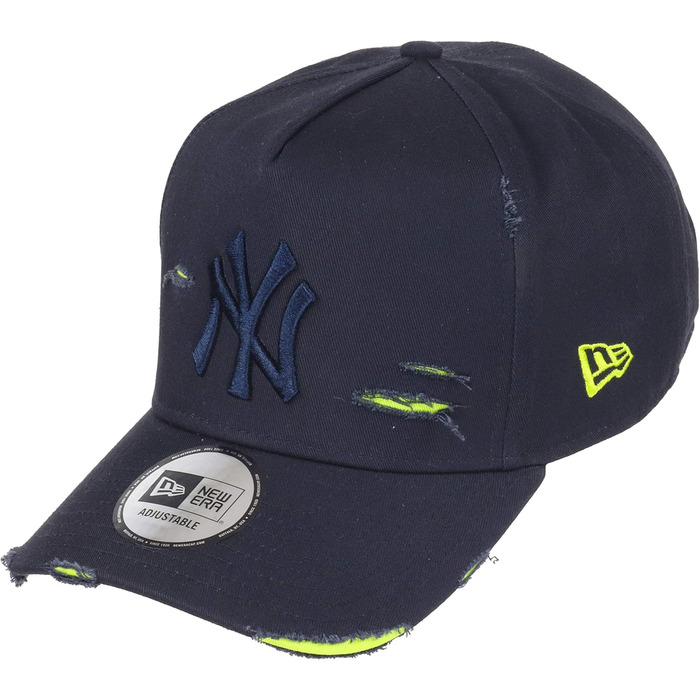 Кепка бейсболка New Era Outdoor Patch Olive A-Frame з регулюванням, розмір універсальний, Yankees-Navy-Yellow