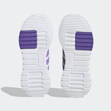 Кросівки для бігу Adidas Fortarun Unisex (36 EU, White Violet Fusion Pulse Mint)