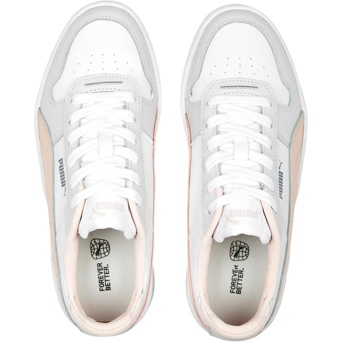 Жіночі кросівки PUMA Carina Street White Rose Dust Feather Gray, розмір 40 EU