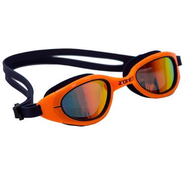 Окуляри для плавання ZONE3 Attack Polarized, унісекс, помаранчево-сині, поляризаційні лінзи