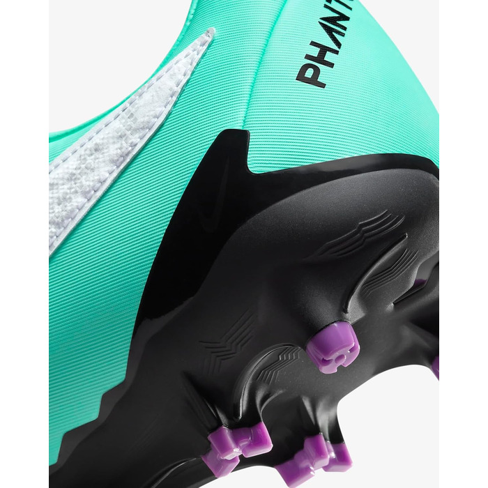 Кросівки Nike Phantom Gx Academy FG/MG для чоловіків (44.5 EU, Hyper Turquoise, Black, Fuchsia Dream White)