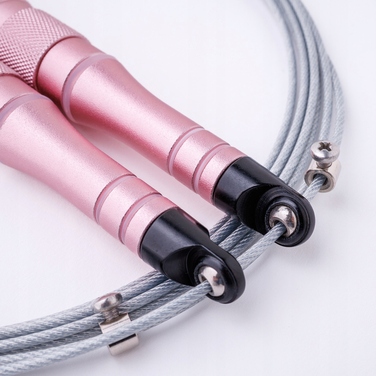 Професійна тренувальна скакалка Unbroken Speed Rope SR-PRO, Рожева, 3.2м