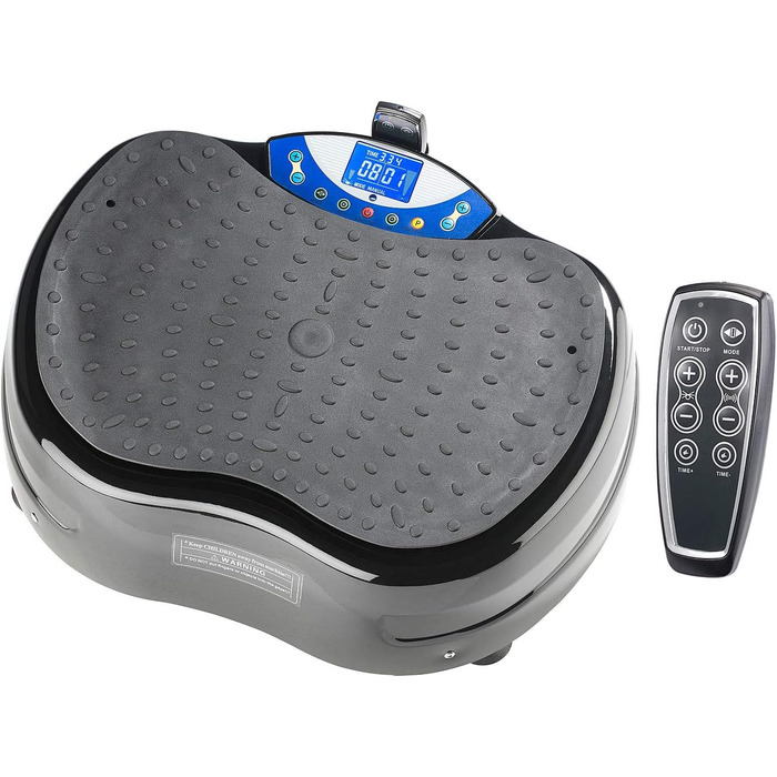 Newgen Medicals 3D вібраційна платформа WBV-620.3D з еспандером і пультом, для фітнесу, до 120 кг