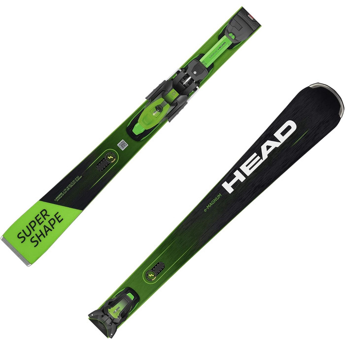 Гірські лижі HEAD Supershape e-Magnum + кріплення PRD 12 GW для карвінгу, професійні, універсальні