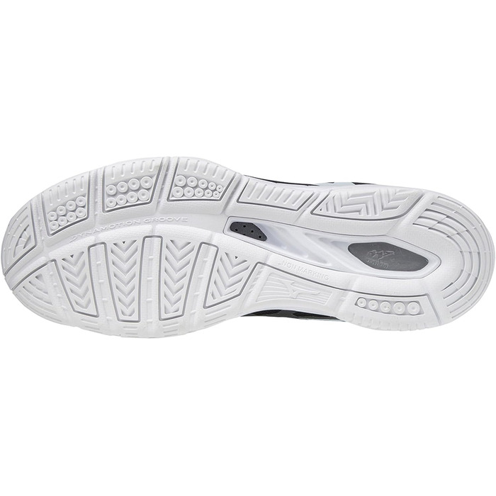 Волейбольне взуття Mizuno Supersonic 2 Mid для жінок, чорно-біле, 44 EU