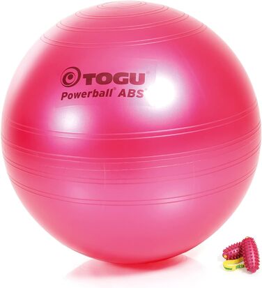 Набір масажних м'ячів Togu Brasil Berry 2 шт з м'ячем MyBall 65 см, рожевий