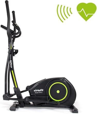 VirtuFit iConsole CTR 2.1: Еліптичний тренажер для дому з iConsole, 150 кг, переможець тестів