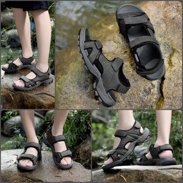 Чоловічі сандалі ARRIGO BELLO для трекінгу та відпочинку, сірі, розмір 43 EU