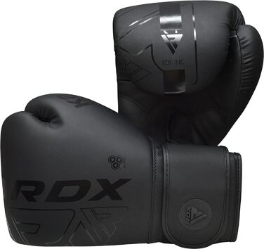 Дитячі боксерські рукавички та лапи RDX для тренувань, чорні – набір для боксу, муай-тай, кікбоксингу, MMA, спарингів, удари, лапи для дітей, преміум-якість