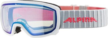 ALPINA Unisex дитяча лижна маска Scarabeo Jr. V, захисні окуляри для сноуборду та гірськолижного спорту