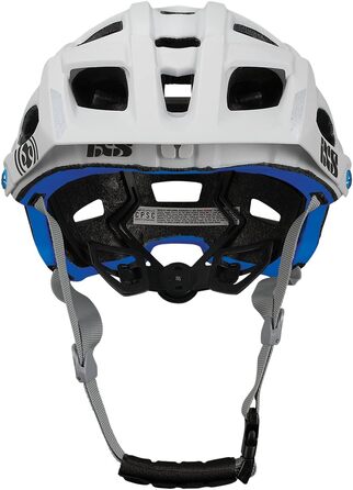 Велосипедний шолом IXS Trail Evo Electric Plus для електровелосипеда, білий, розмір ML (58-62 см)