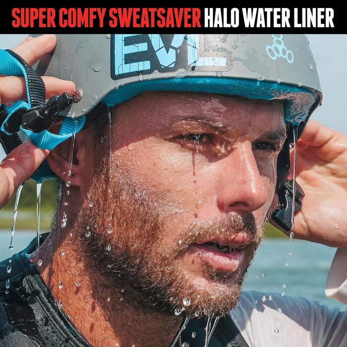 Шолом для вейкбордингу та водних лиж Triple Eight Sweatsaver Halo (Чоловічий)