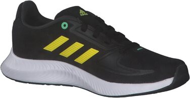 Кросівки дитячі Adidas Runfalcon 2.0 чорно-білі (38 2/3 EU)