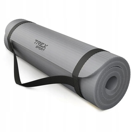 Килимок для фітнесу Trex Sport TX-029NGM 190x80x2 см, сірий