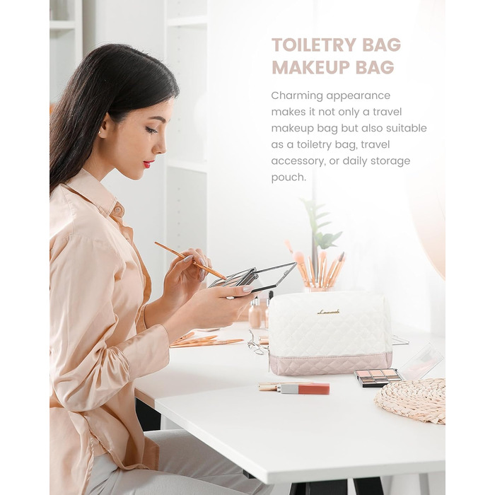 Спортивна сумка LOVEVOOK для жінок з відділенням для взуття, ручна поклажа, сумка для подорожей, вікенд, дуфл, сумка для подорожей, ручна поклажа, клінічна сумка, набір для пологів, для спортзалу, пляжу, сауни, кемпінгу, XL, 2 шт., Бежевий, Ніжний рожевий