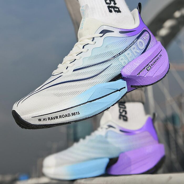 Дитячі кросівки для дівчаток, бігові та для ходьби, спортивні, дихаючі, легкі, для активного відпочинку, чорно-блакитні, розмір 36 (38/38.5 EU)