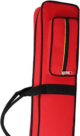Стенд для більярдного кия Rockible з чохлом, захист від подряпин, червоний