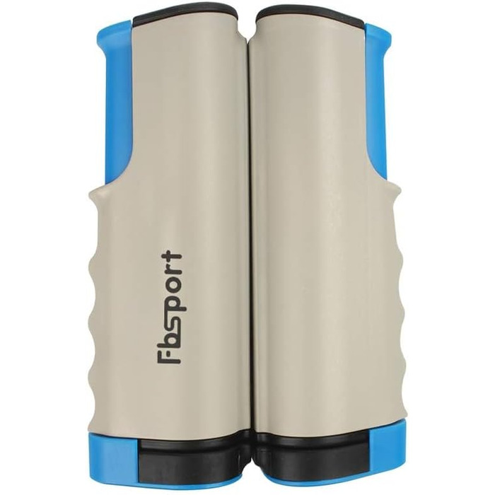 Набір для пінг-понгу FBSPORT: 2 ракетки, 6 м'ячів, сітка, сумка. Підходить для початківців та досвідчених гравців. Сірий колір