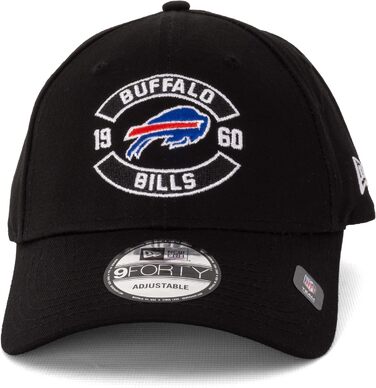 Кепка New Era 9FORTY MLB NFL Limited Edition для чоловіків, Buffalo Bills, чорний