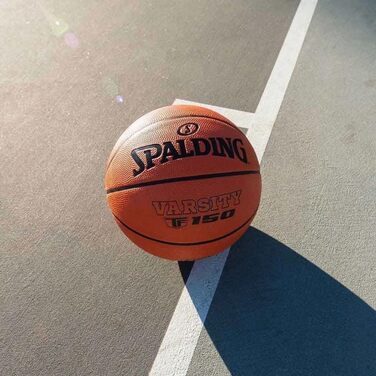 Баскетбольний м'яч Spalding TF-150 розмір 6 FIBA, для залу і вулиці