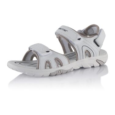 Трекінгові сандалії Fusskleidung® для жінок та чоловіків, легкі літні сандалії з міцною протектором, біло-сірі, розмір 38 EU
