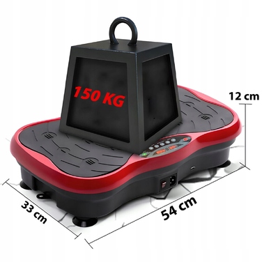 3D віброплатформа з Bluetooth, 10 програм, навантаження до 150 кг