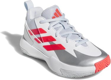 Кросівки баскетбольні Adidas Cross Em Up Select Mid для дітей, унісекс, 32 EU, білий/синій/червоний