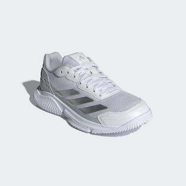 Жіночі кросівки adidas Courtquick W Padel Cloud White Silver Metallic Cloud White, 37 1/3 EU