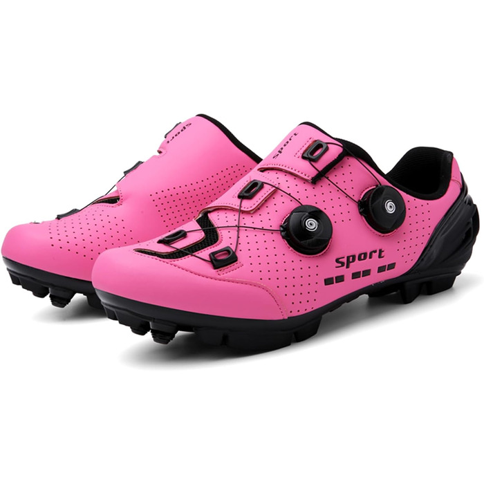 Кросівки для гірського велосипеда NGARY MTB, дихаючі кросівки для катання, сумісні з SP 2, з шипами, для активного відпочинку (36 EU, C)