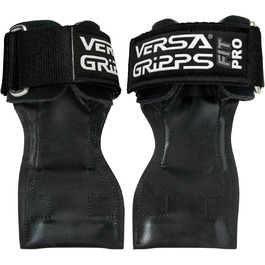 Versa Gripps Fit Pro жіночі спортивні лямки для зап'ясть, преміум, США, чорні, XS