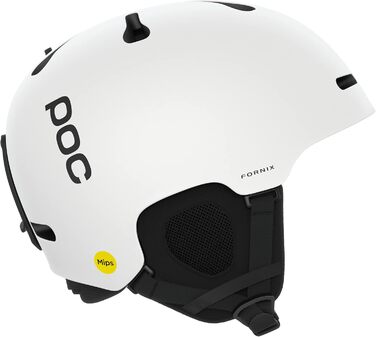 Лижний та сноуборд шолом POC Fornix MIPS, захист, матовий білий, розмір XL-XXL (59-62 см), легкий, для фрірайду і туризму