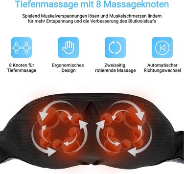 Масажер Fitleap для шиї, спини та плечей, шиацу з інфрачервоним підігрівом, дротовий, бежевий – знеболення м'язів