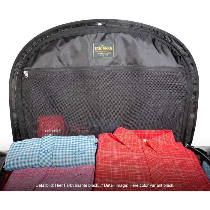 Водонепроникна туристична сумка-рюкзак Tatonka Barrel 110 літрів (Elemental Blue)