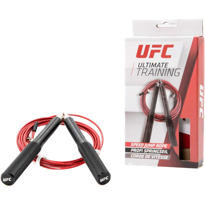 Скакалка UFC, унісекс, червоний, універсальний розмір