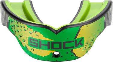 Захисна капа Shock Doctor Gel Max Power з ароматом лайму для спорту – футбол, хокей, баскетбол, лакрос, для підлітків і дорослих, зелена