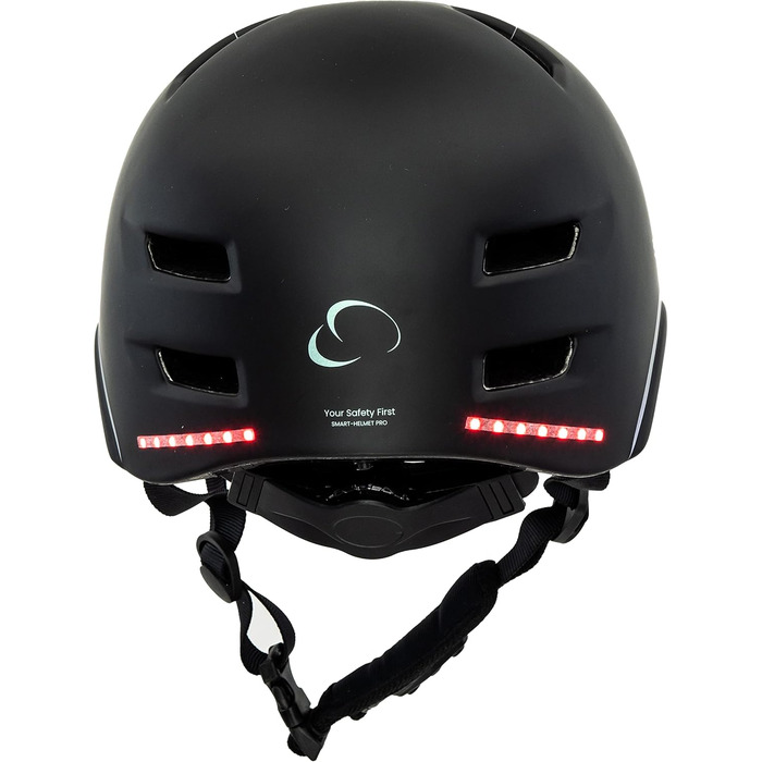 Смарт-шолом SMARTGYRO PRO чорний L, захисний шолом для спорту