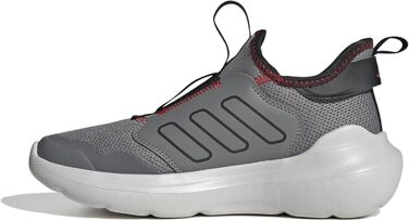 Дитячі кросівки Adidas Tensaur Comfort Junior - сірий, чорний, рубіновий (39 1/3 EU)