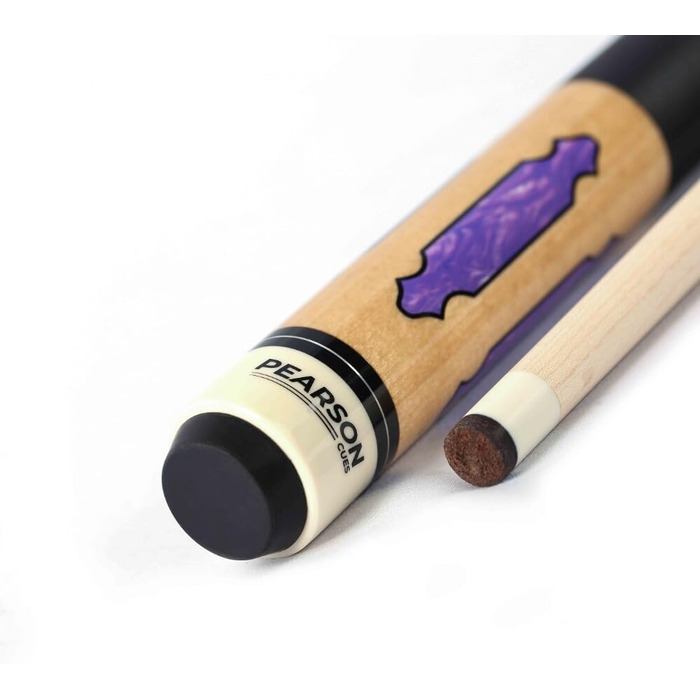 Більярдний кий Pearson Cues League Series з обмоткою Cool PZ, 2-х частинний (фіолетовий, 58 дюймів)