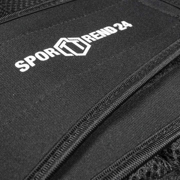 Утяжелитель Sporttrend 24® 10 кг чорний - жилет для фітнесу, бігу, кросфіту з регульованою вагою