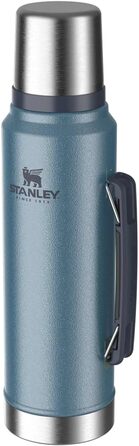 Термос Stanley Classic Legendary, нержавіюча сталь, 1 л, зберігає тепло/холод до 48 год, BPA-free, для напоїв, підходить для посудомийки