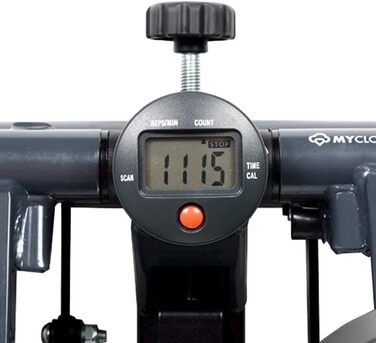 Міні-степпер Exerpeutic EXERWORK 850 Bluetooth, розширена вантажопідйомність, регульована висота кроку, з додатком та налаштуванням цілей тренування