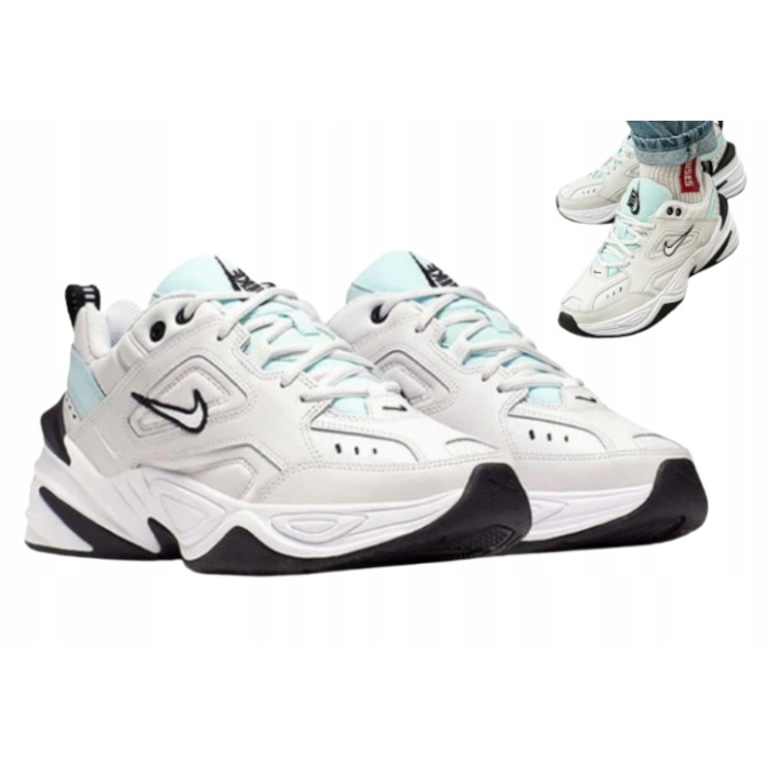 Кросівки Nike M2K Tekno, сірі, шкіряні, розмір 40